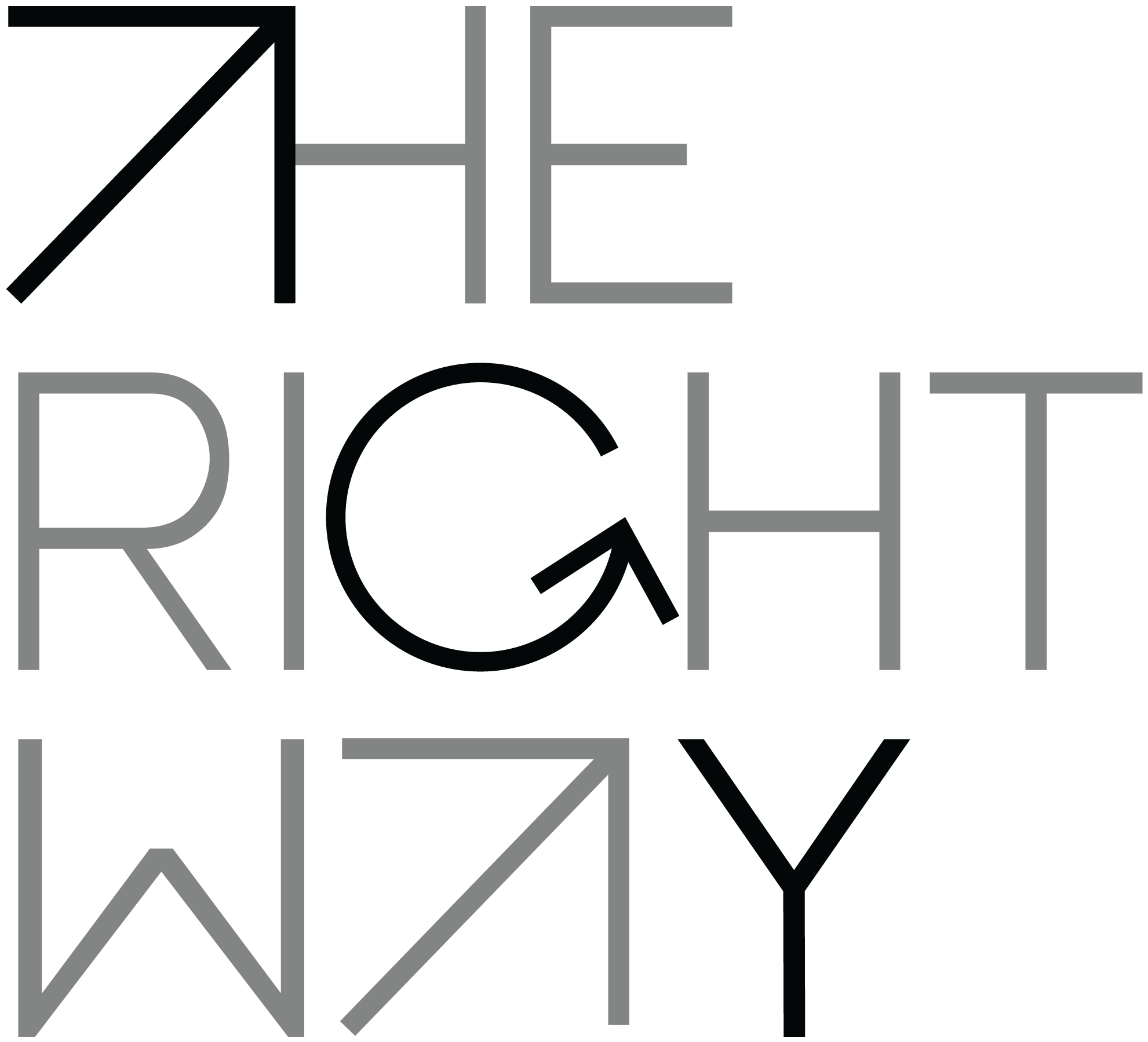 THE RIGHT WAY 로고